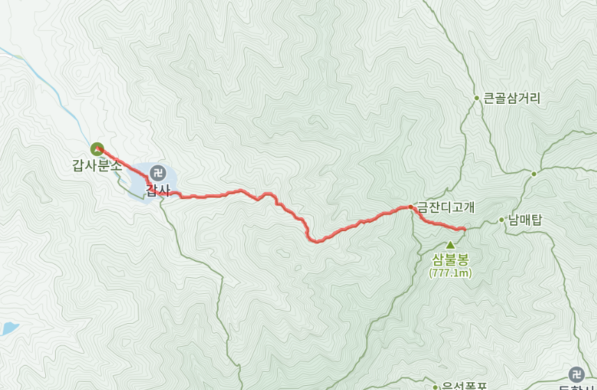 계룡산 등산코스