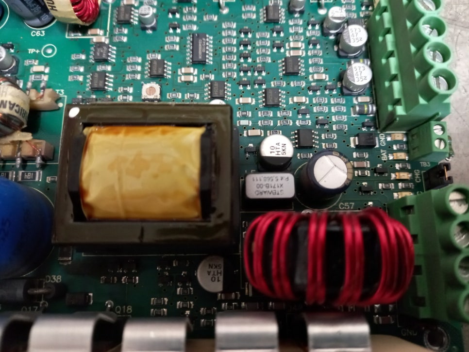 동방전자 소방수신기 파워 PSM800 출력 불량 수리 완료