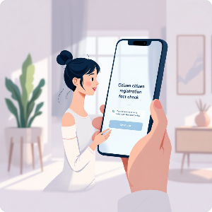 주민등록 사실조사 비대면 참여|정부24 앱 1분 컷! 이미지