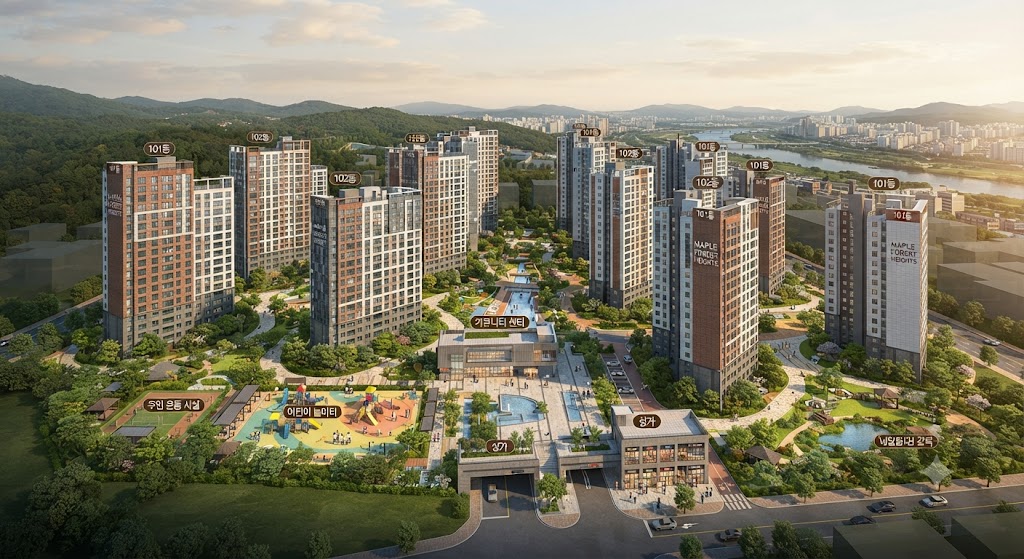 10억짜리 아파트 모습