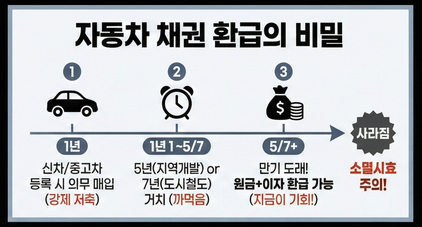 자동차 채권 미환급금 조회