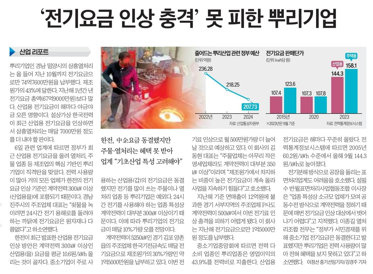 12월 7일 목 신문스크랩