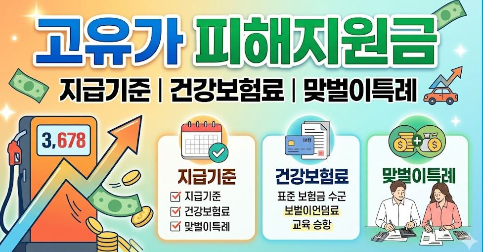 고유가 피해 지원금 사진