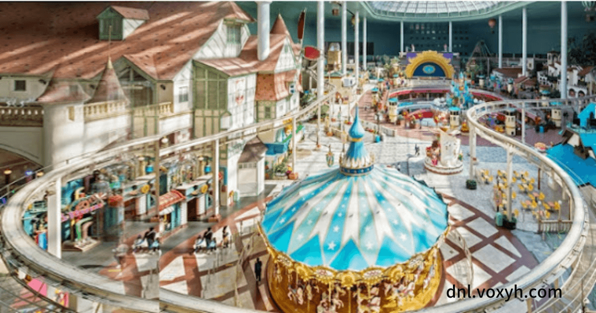 롯데월드의 실내 테마파크