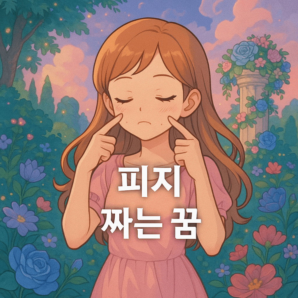 피지 짜는 꿈 해몽