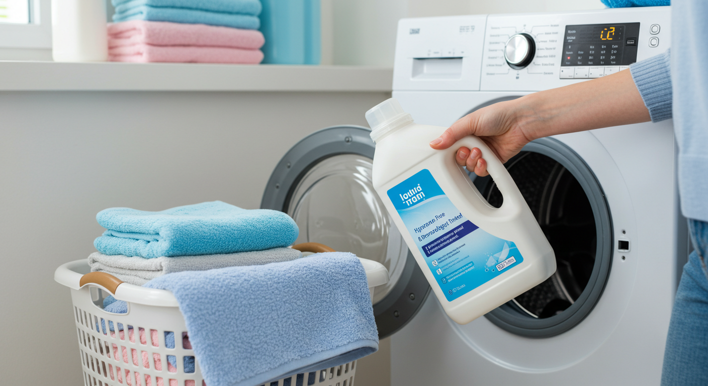 저자극 세제를 사용해 옷을 세탁