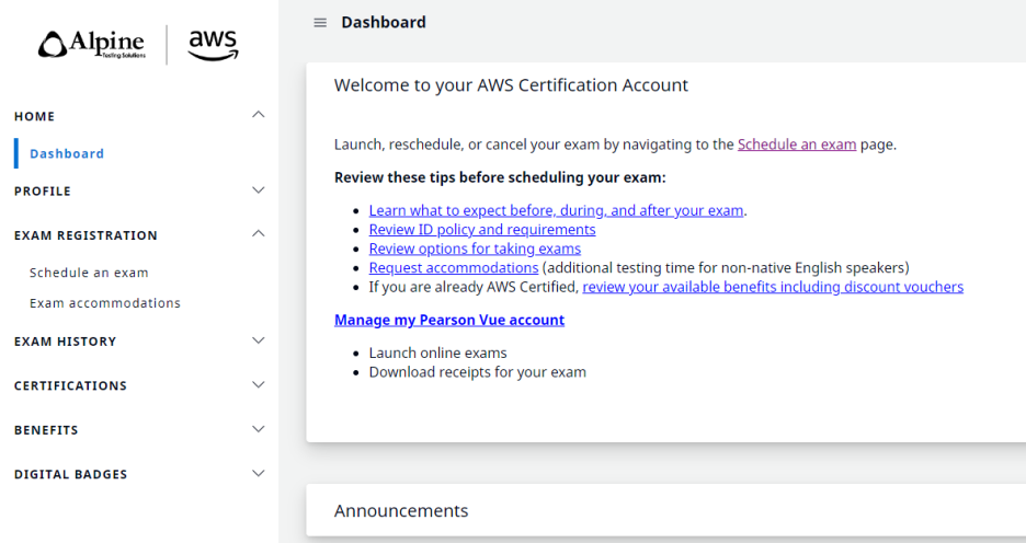 피어슨뷰 예약하기