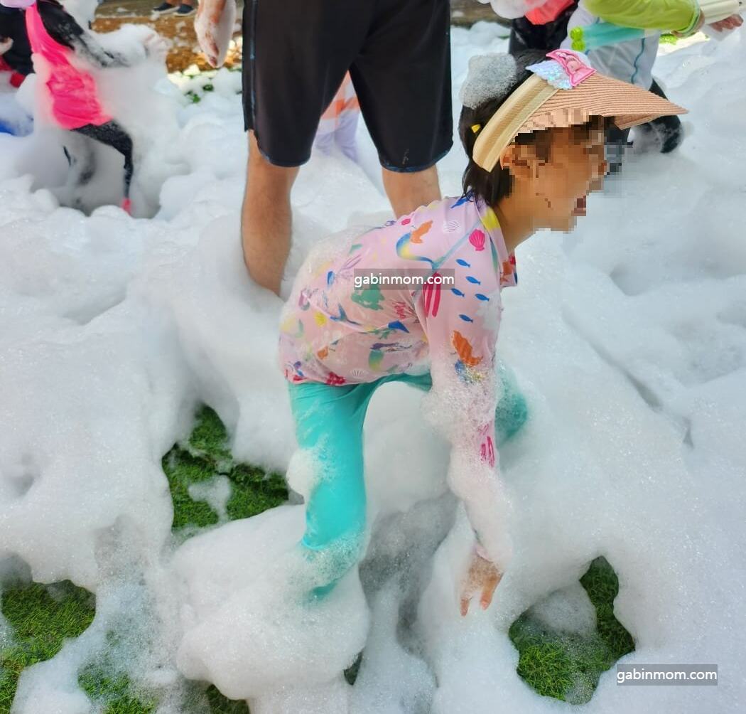 [당일캠핑/친구모임/가족모임] 양산 캠키즈 여름시즌 버블파티 찐후기와 예약 시 가장 별로인 자리 정보 및 필수 준비물 확인