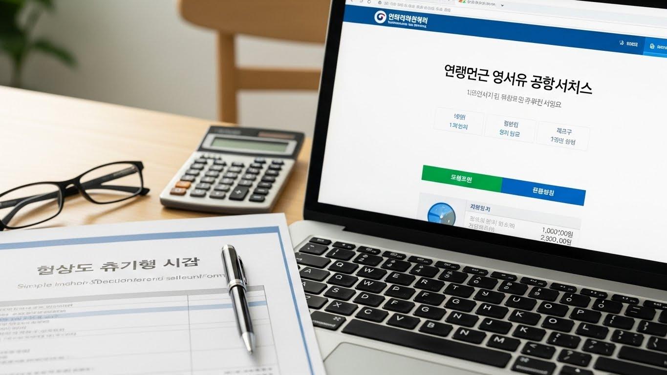 국세청간편 소득공제연말정산서비스
