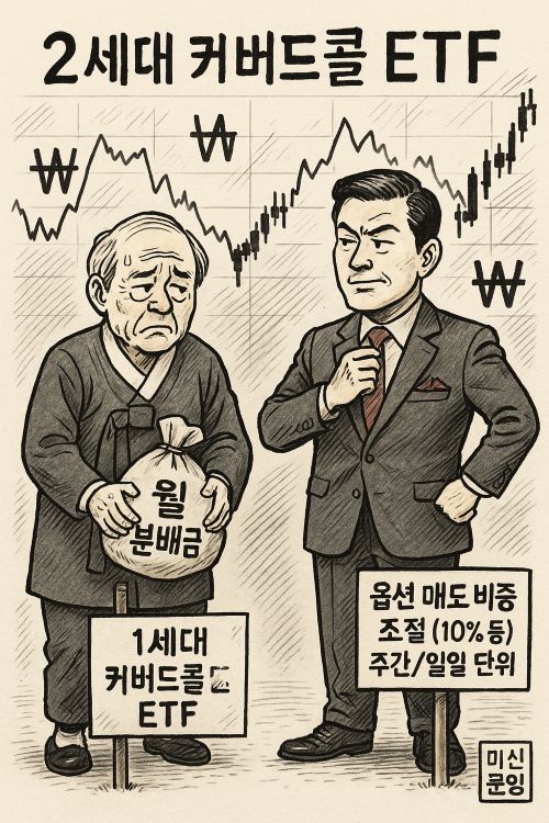 2세대 커버드콜 ETF, 뭐가 다른가?
