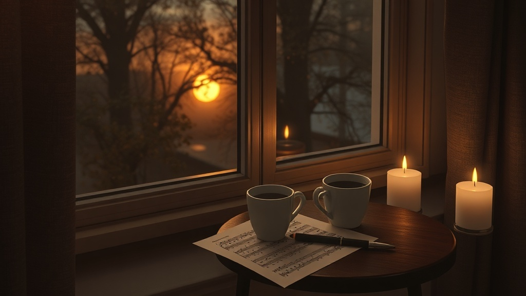 브람스의 작품에서 느낄 수 있는 깊은 커피향,
브람스 교향곡 1번 4악장