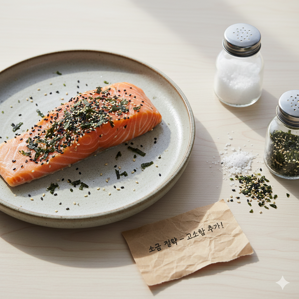 나트륨 줄이는 방법(저염식 팁)