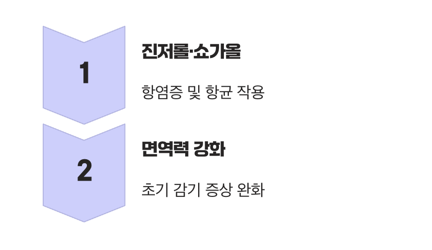 몸속부터 데우는 힘&amp;#44; 생강차