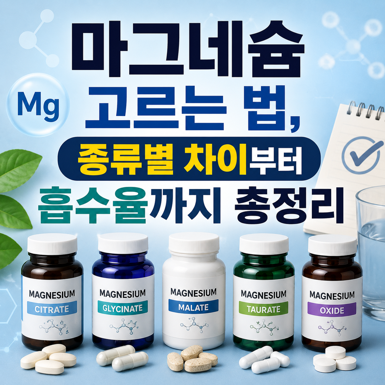 마그네슘 고르는 법