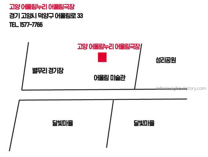 어울림누리 어울림극장 대중교통