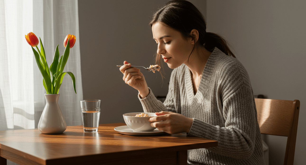 단식 후 저자극 식사