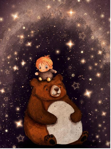 곰과 아기