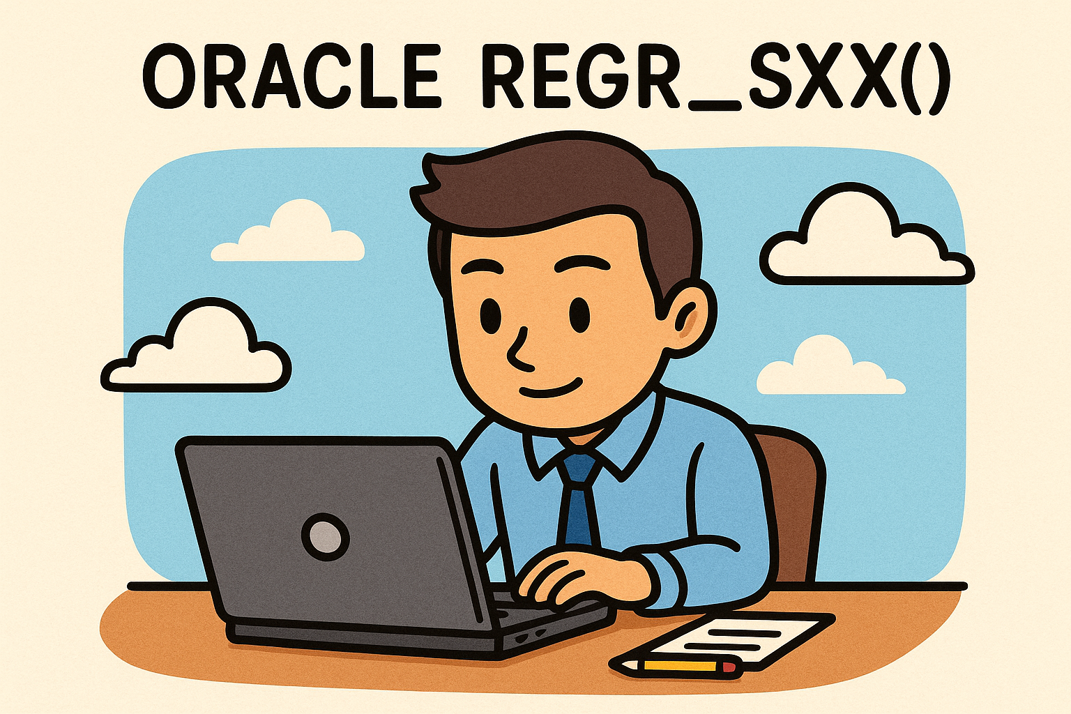 오라클 REGR_SXX() 함수로 데이터 분산 분석 자동화하기