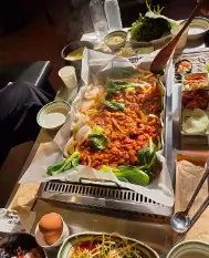 생방송투데이 오픈RUN 캠핑 감성 오리주물럭 오리로스 맛집