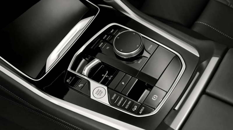 BMW X6 페이스리프트 모델 기어노브