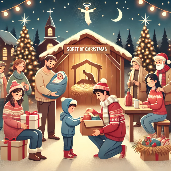 성탄절 대표 기도문과 사랑의 실천에 동참