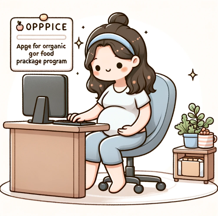 과일꾸러미-신청하는모습