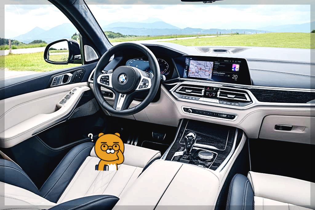 bmw x8_내부