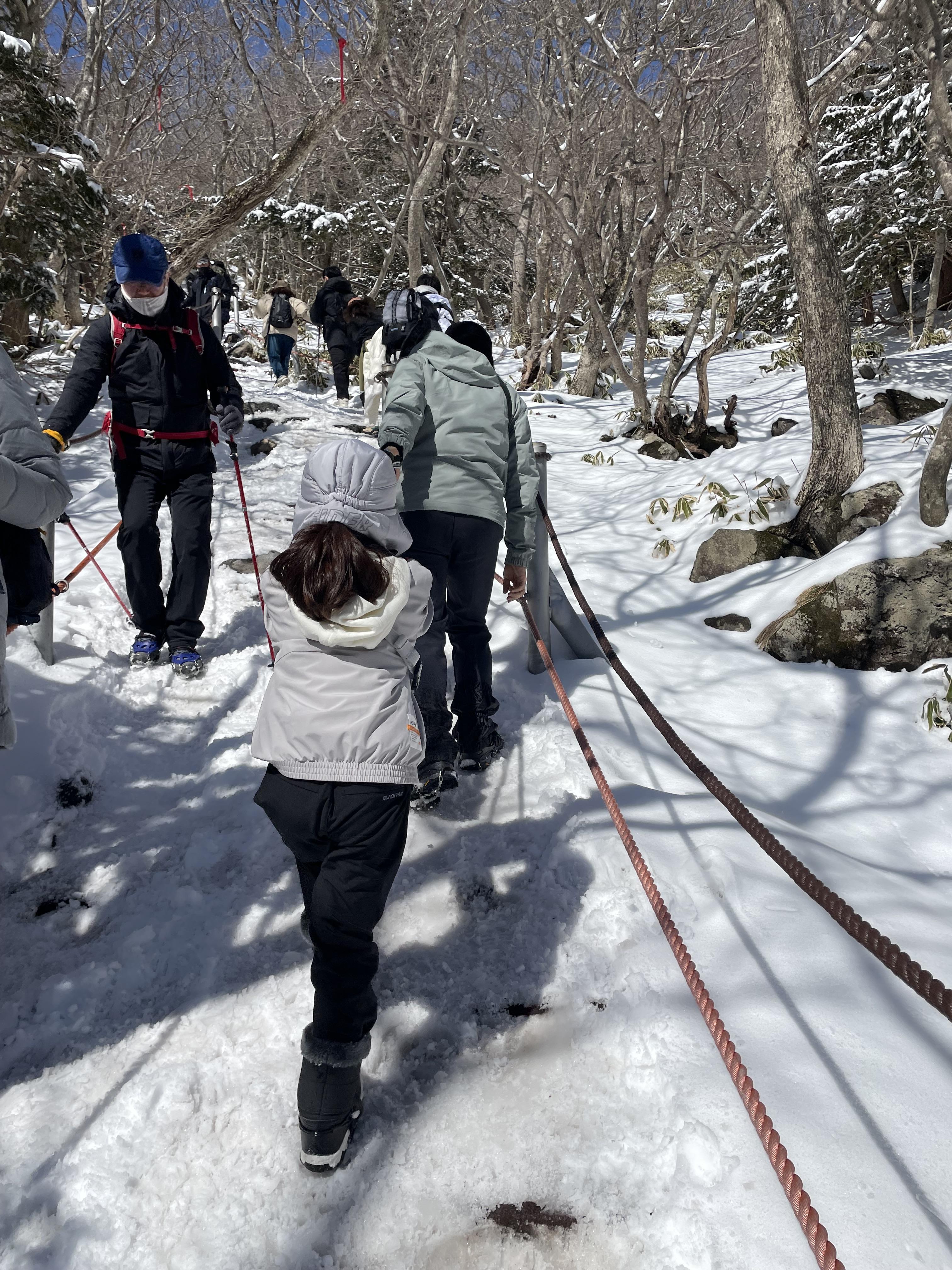 겨울 한라산 영실코스 등산