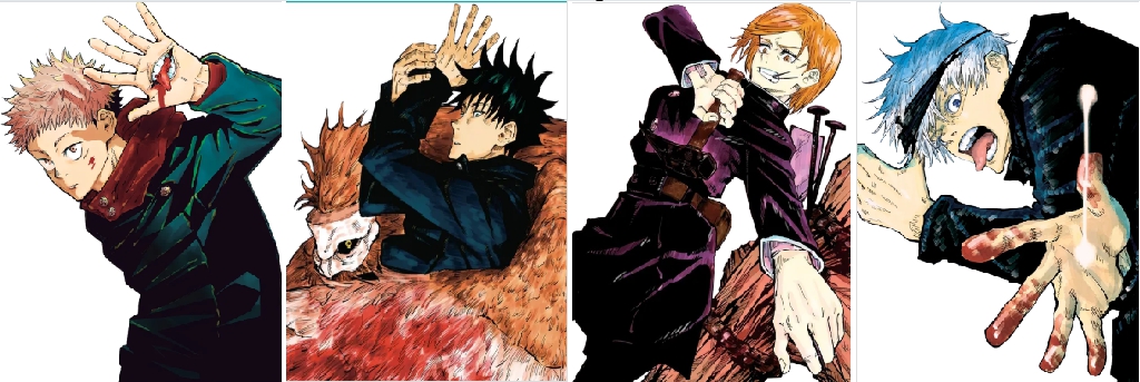 주인공 성장 스토리 주술회전 등장인물 특징 분석