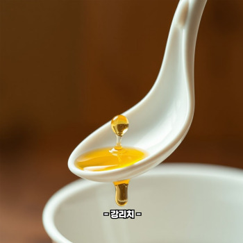 공복에 참기름 한스푼