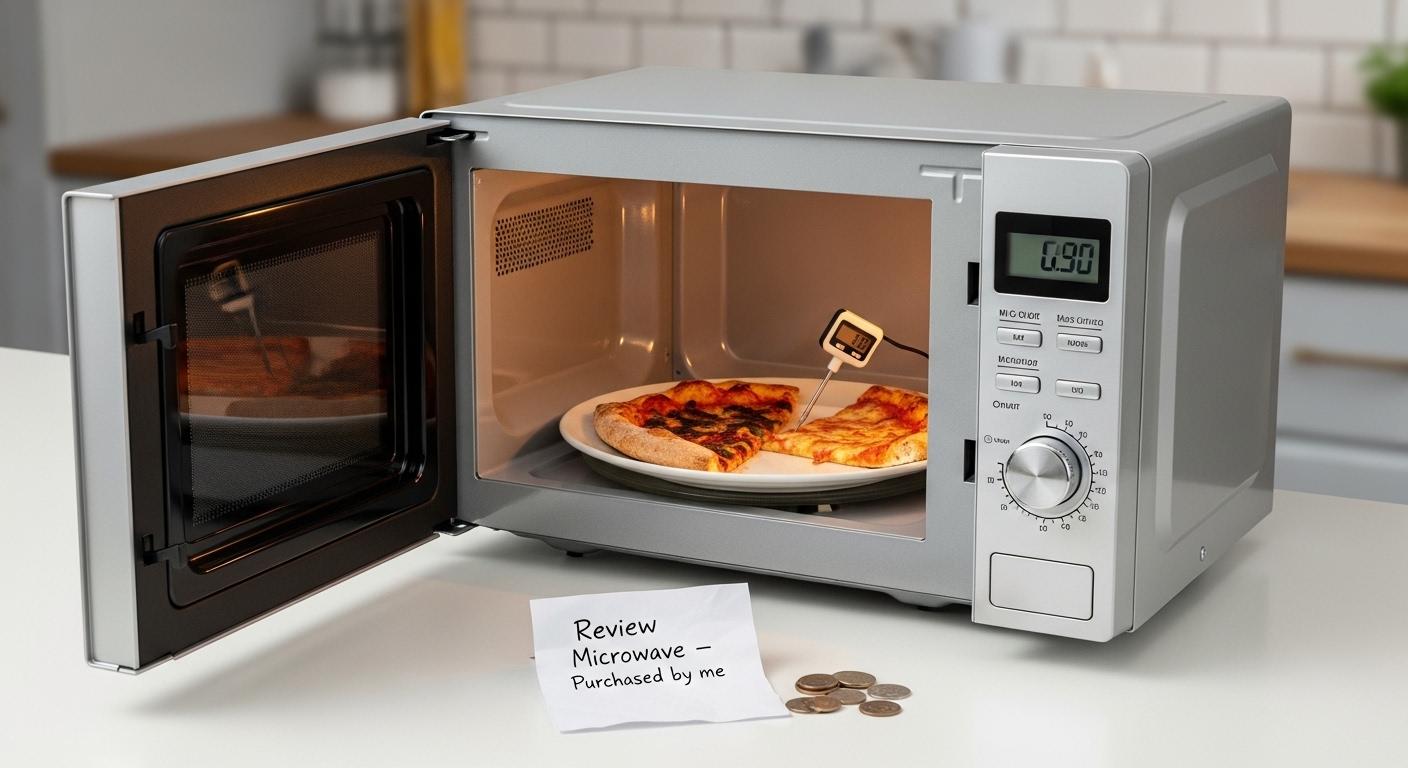 가열 편차 소형 전자레인지 내돈내산 후기