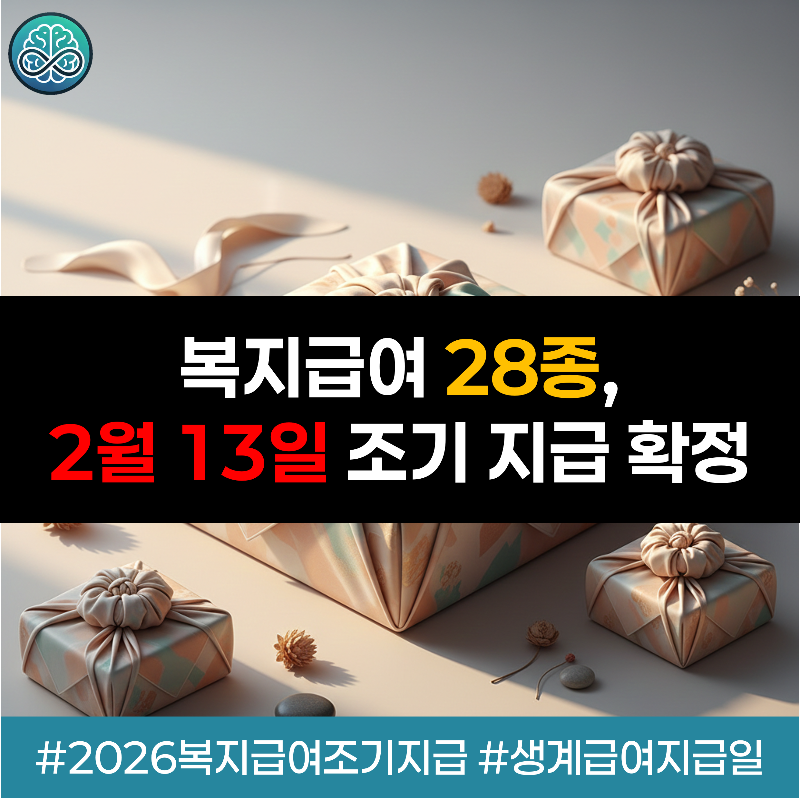 2026년 설 명절 복지급여 조기 지급 안내