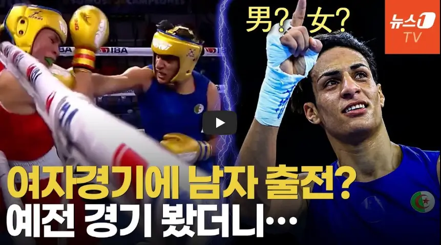 이마네 켈리프 성별논란 영상