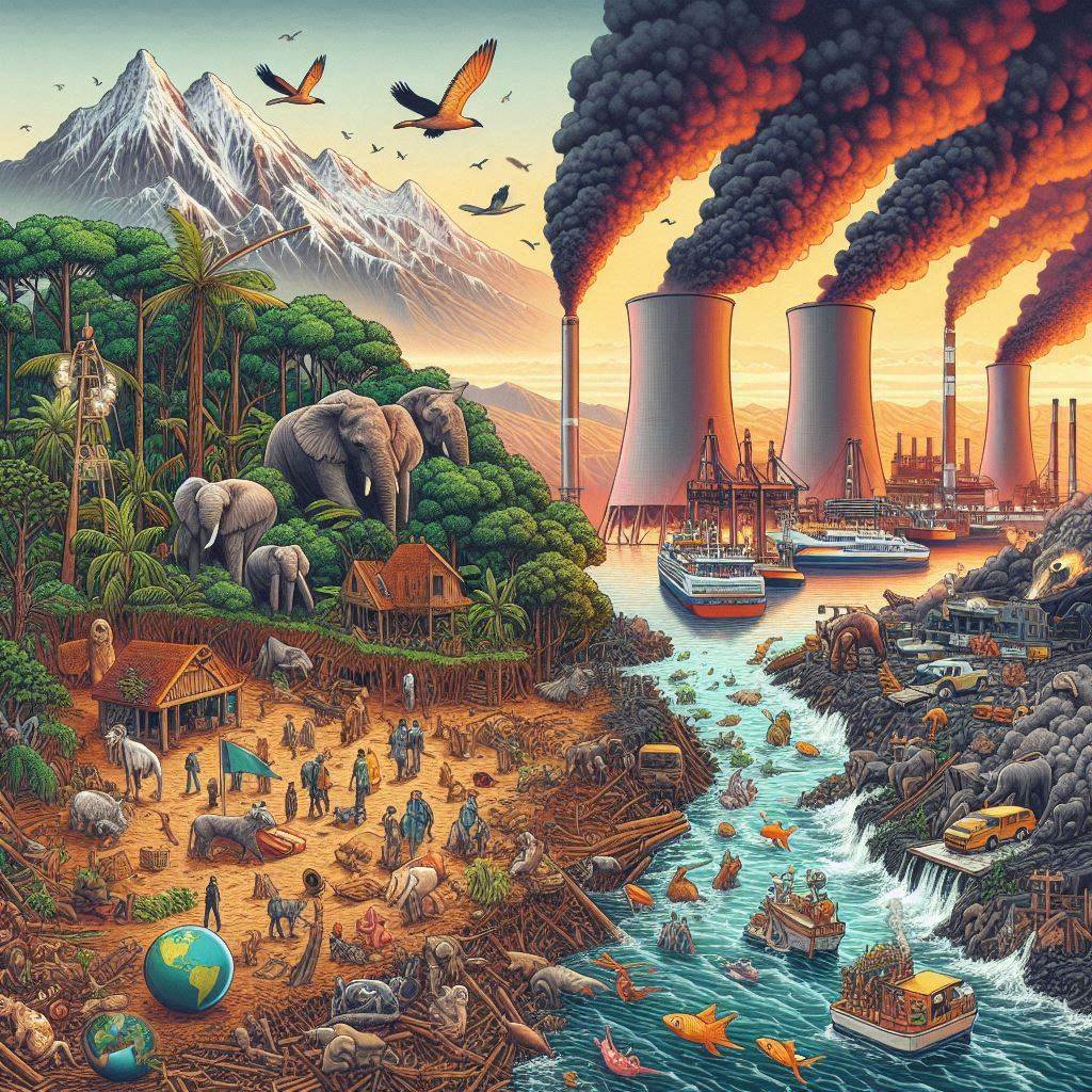 남미·아프리카 환경 문제 (산림, 오염, 기근)