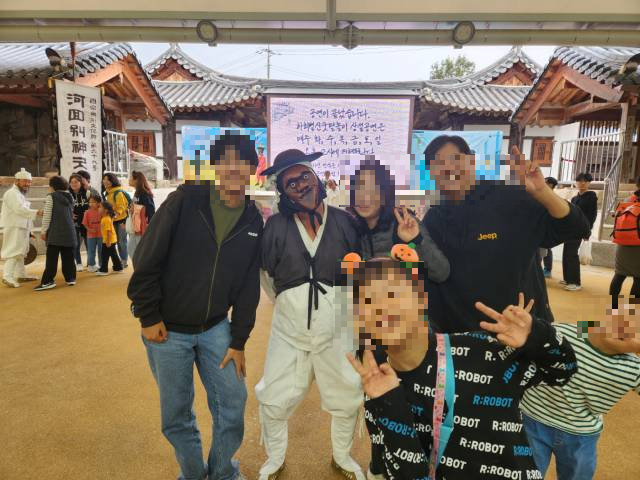 하회마을 하회별신굿탈춤
