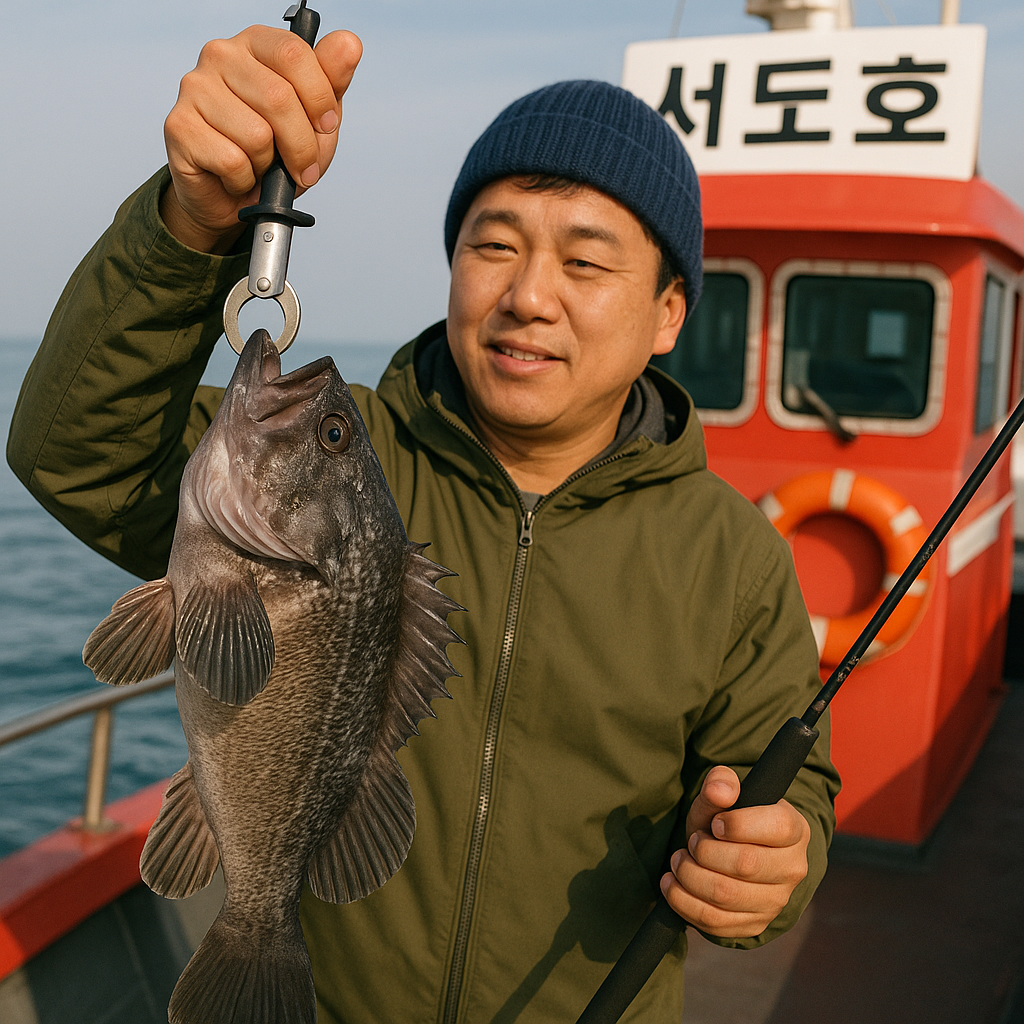 봄 우럭 라이트지깅