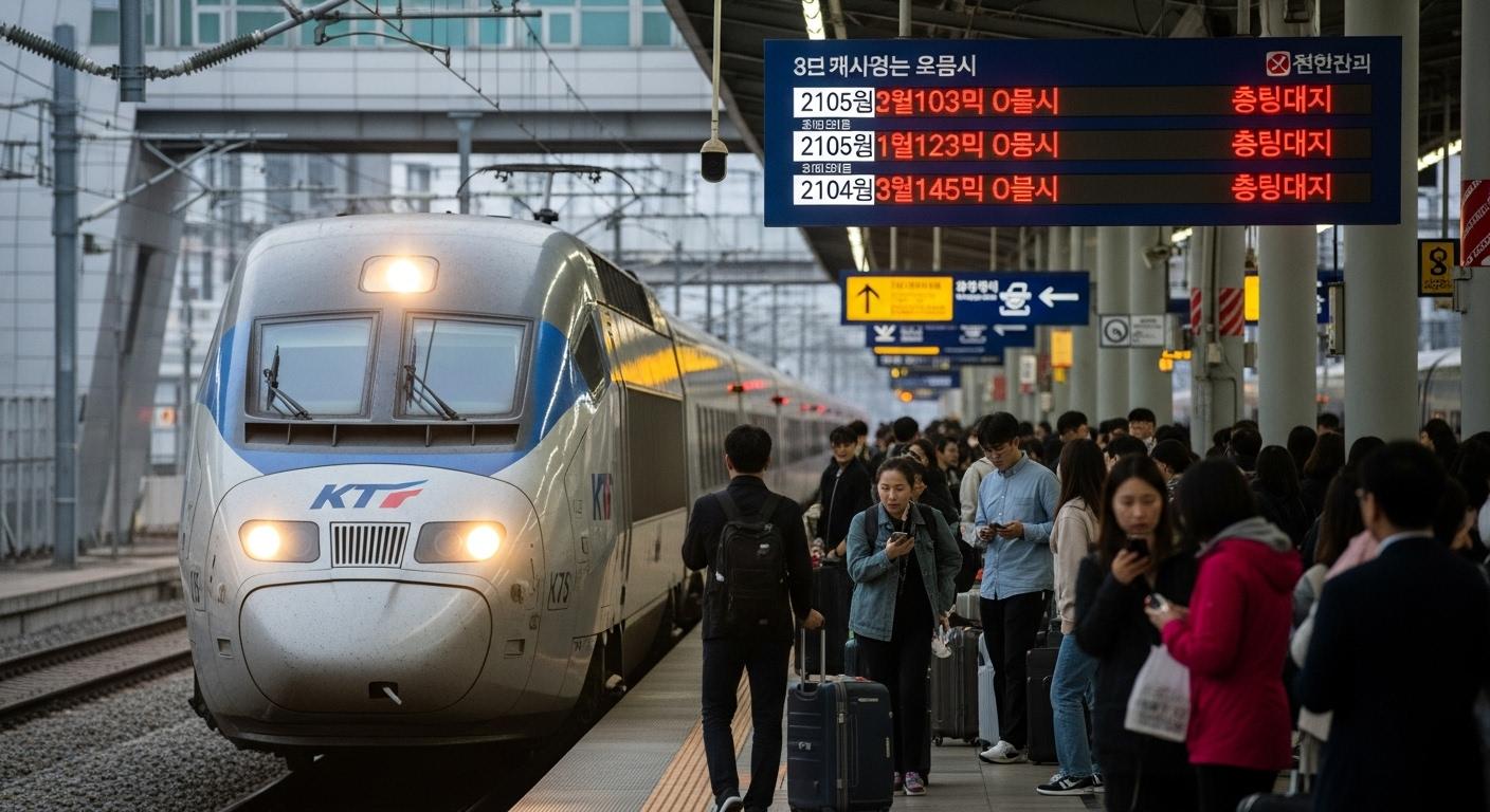 추석 ktx 예매 취소