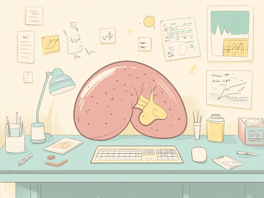 초기 간질환 신호