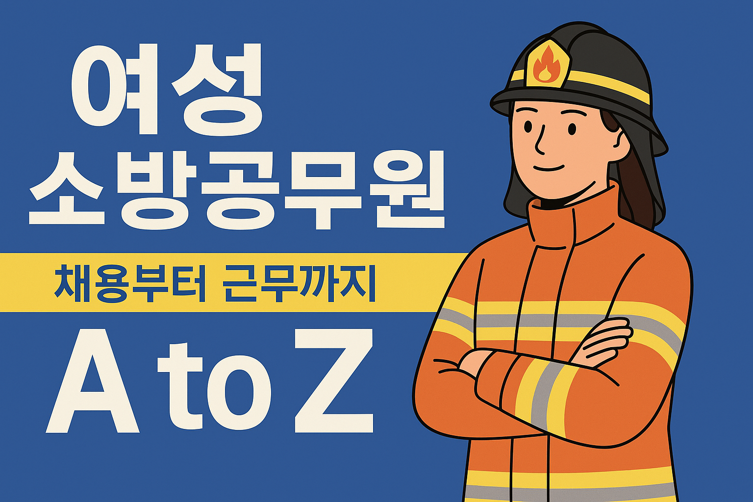 여자 소방공무원 되는 법 &ndash; 현실적 준비법 &amp; 경쟁률, 근무환경, 커리어까지