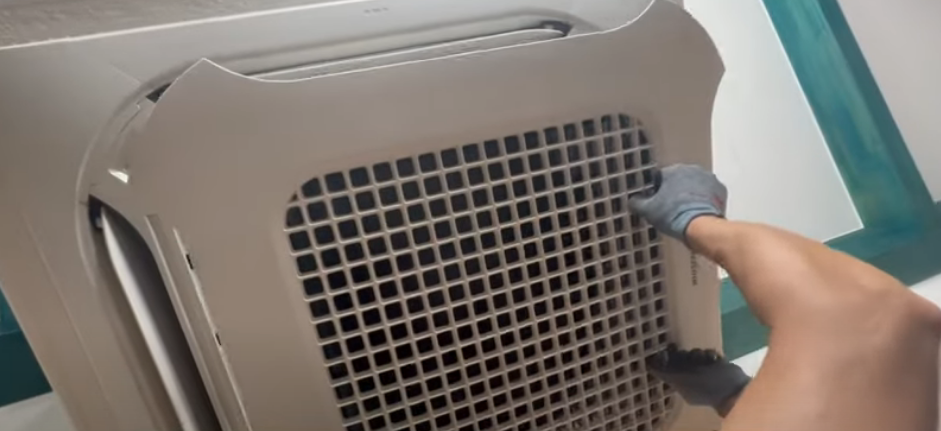 시스템 에어컨 청소 방법
