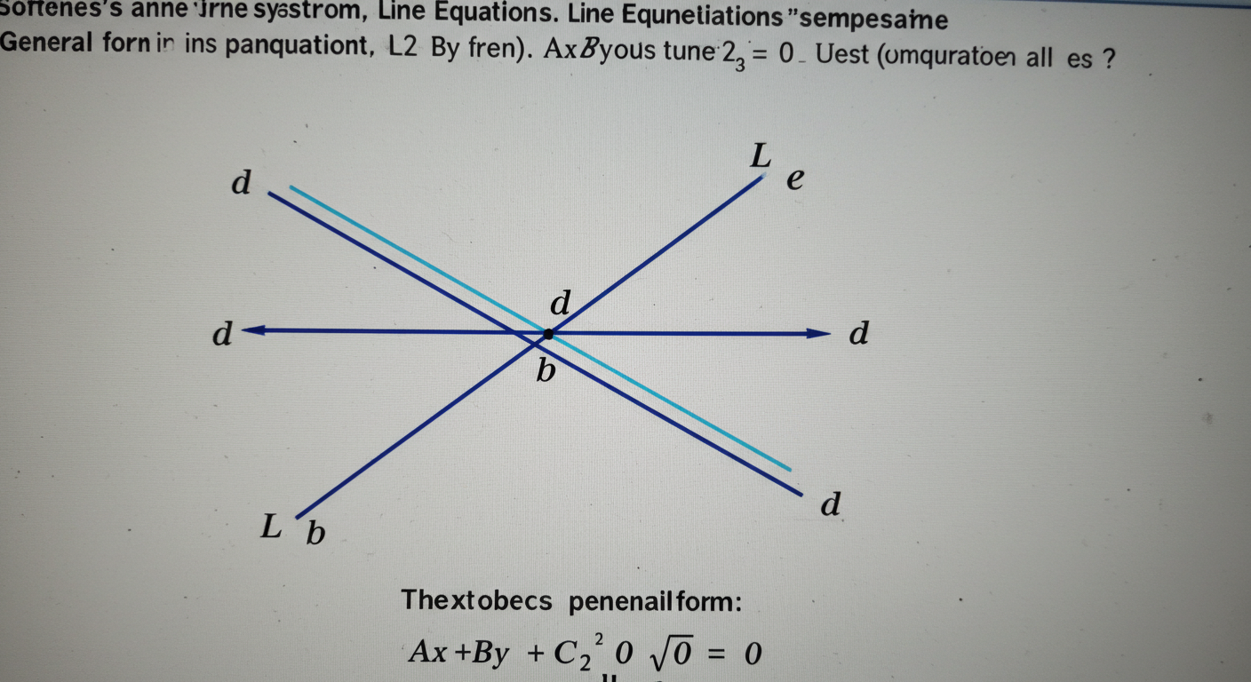 평행한 두 직선 사이의 거리, 완벽 공식 해설 및 실전 문제 풀이