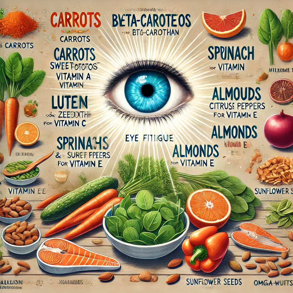 눈 피로 줄이는 영양소