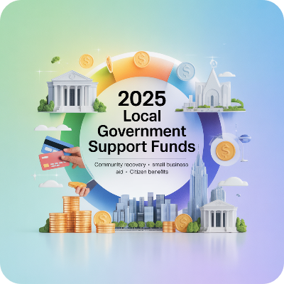 2025년 지자체 지원금(지역 지원금) 이미지