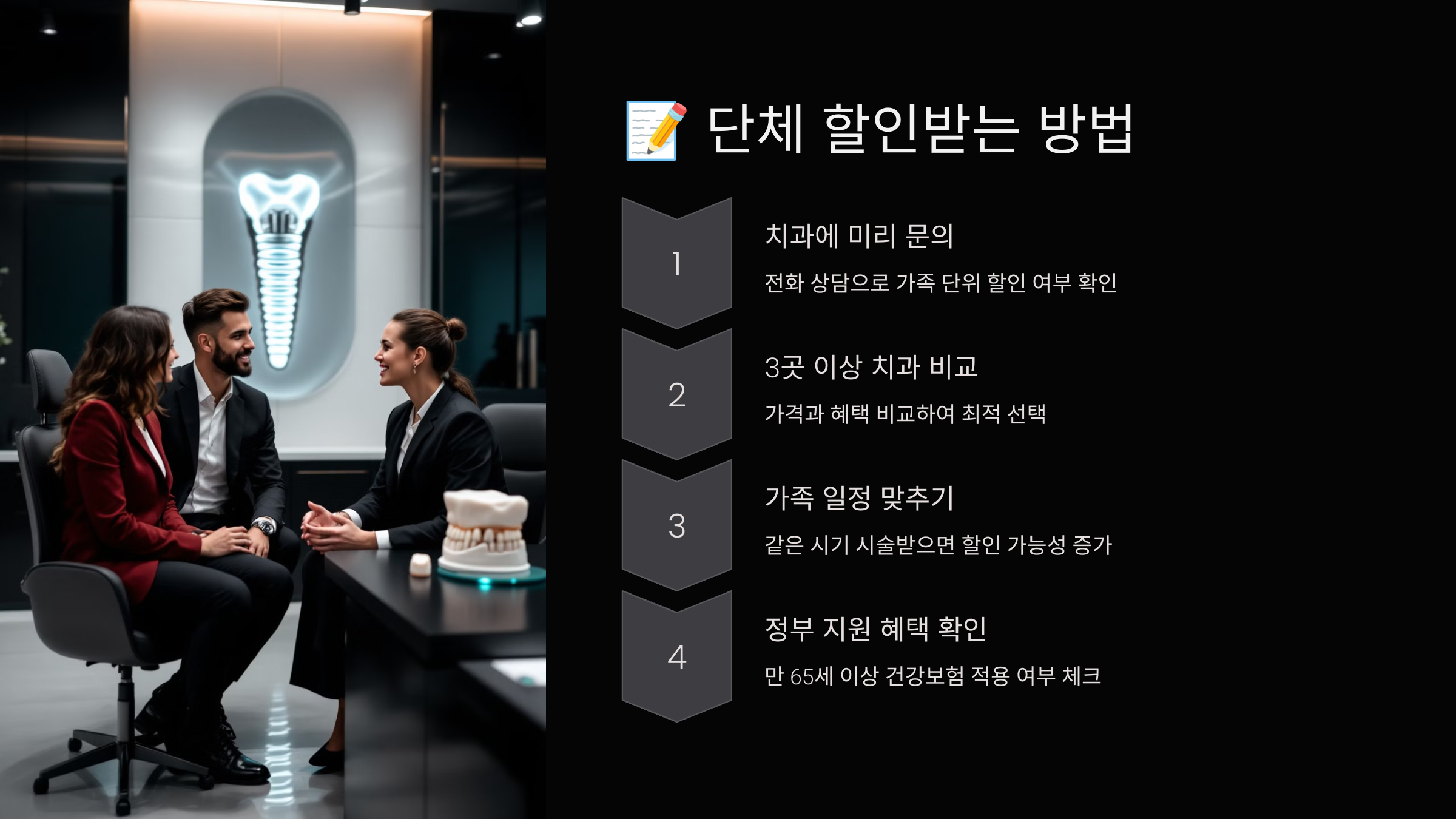 단체 할인 받는 방법