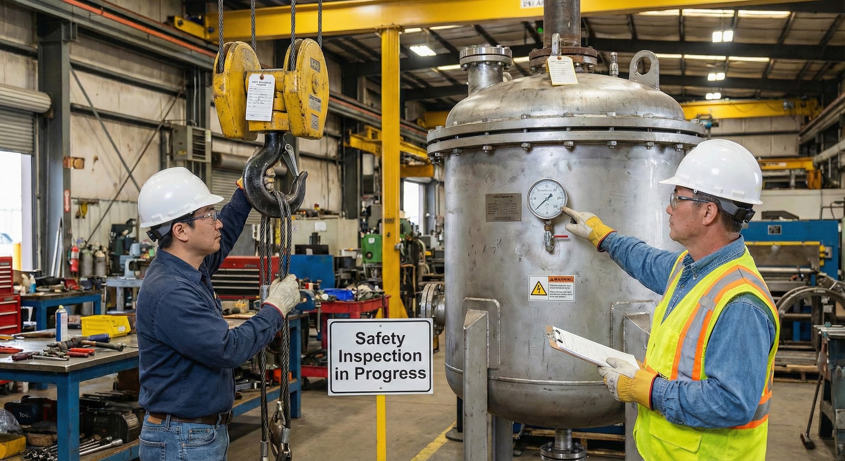 압력용기 크레인 정기검사