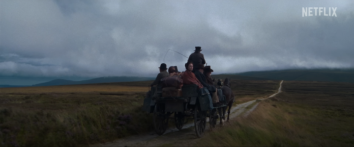 아일랜드안으로들어가는간호사