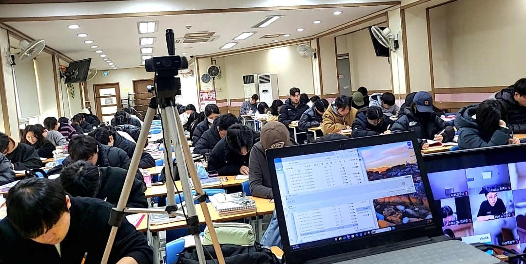 구미토익학원 이형규어학원 여름방학특강 강의실 풍경