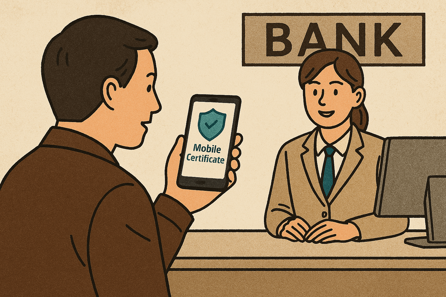 모바일 민증, 주민등록증