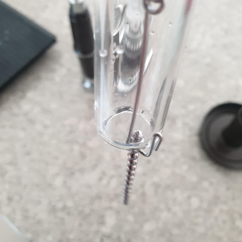 사이폰 커피 추출기구 하리오 사이폰 TCA 3 (3인용)사용기_필터 사이폰에 고정하기