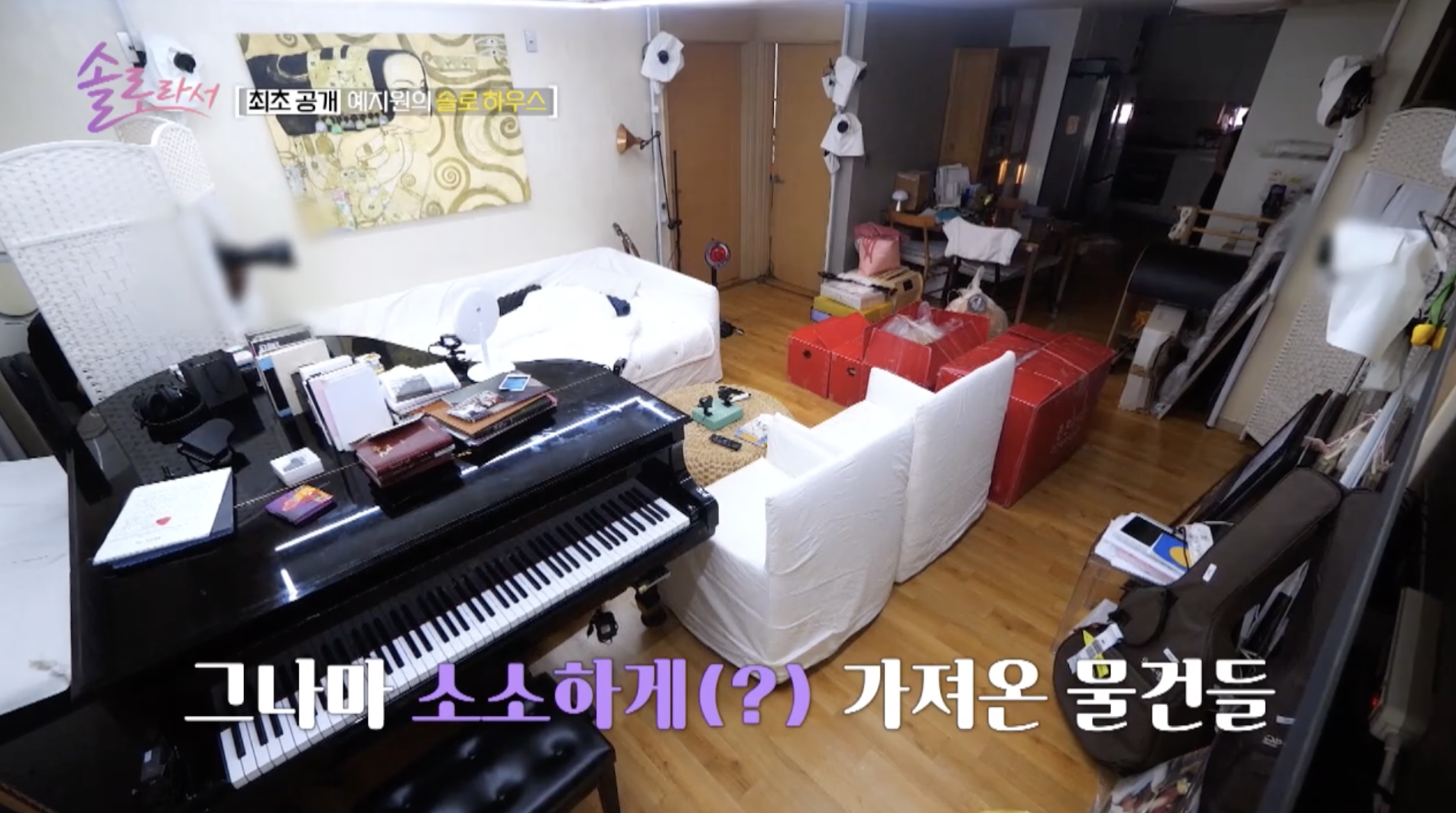 방송에 어머니와 함께 사는 집 공개한 예지원